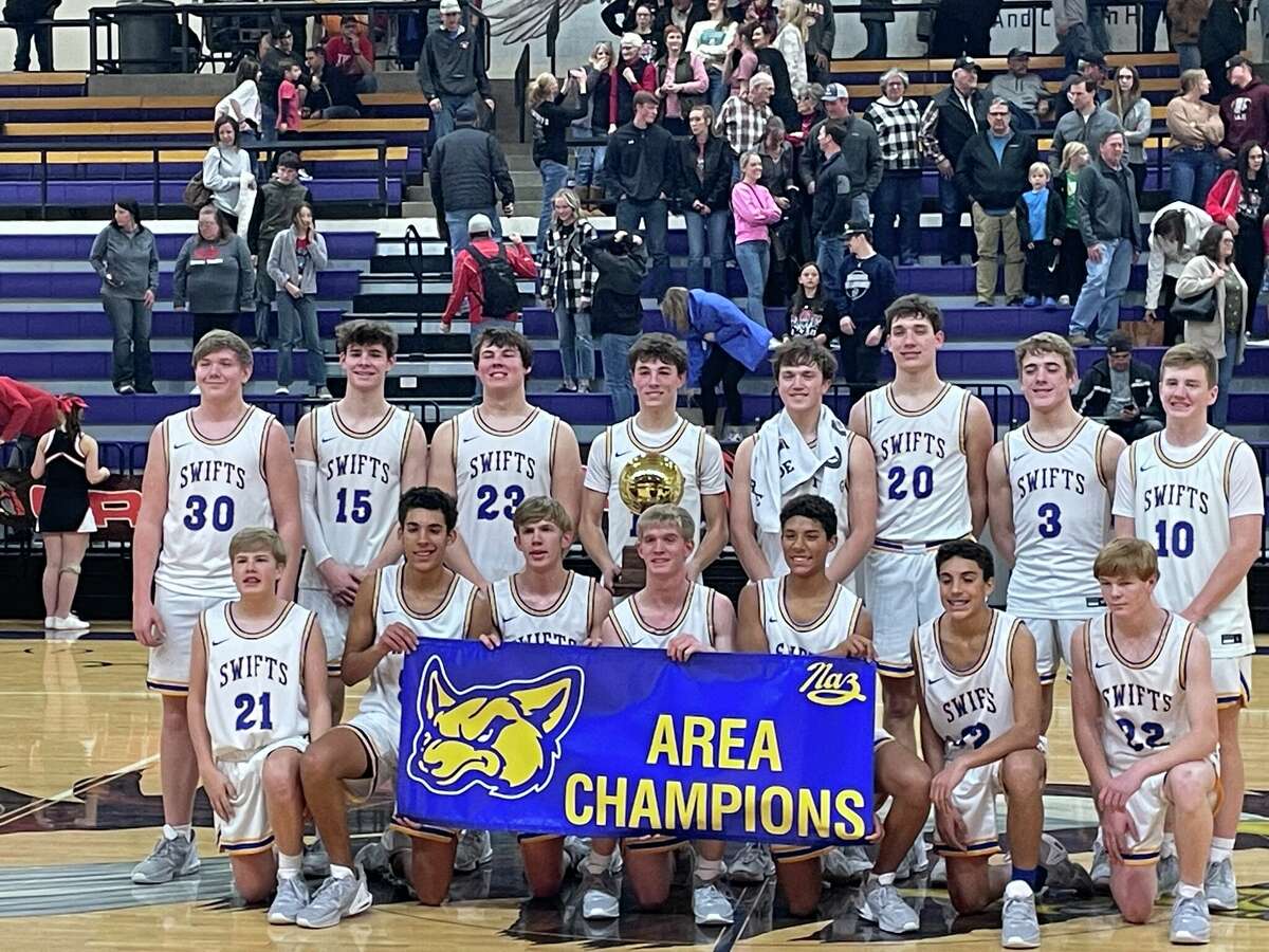 Nazareth took down Groom 64-26 to claim the area championship and advance to the regional quarterfinals.