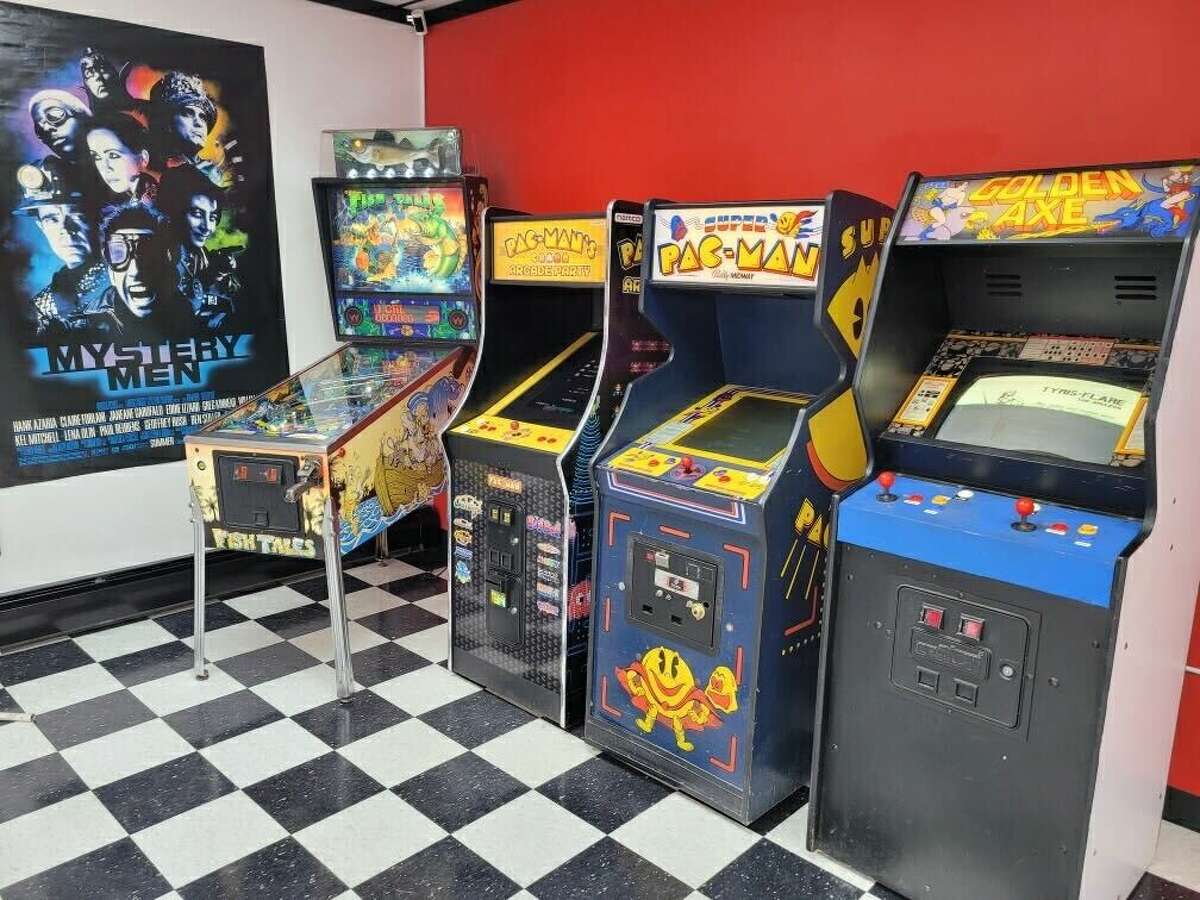 Arcade games at Retro Junk and Natural Selection Vintage.