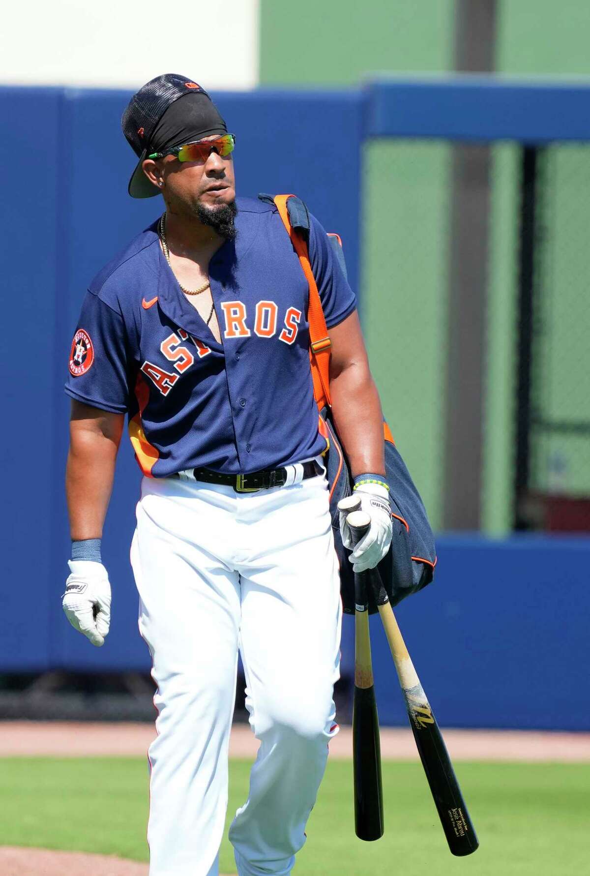 Houston Astros get first look at MLB's new pitch clock