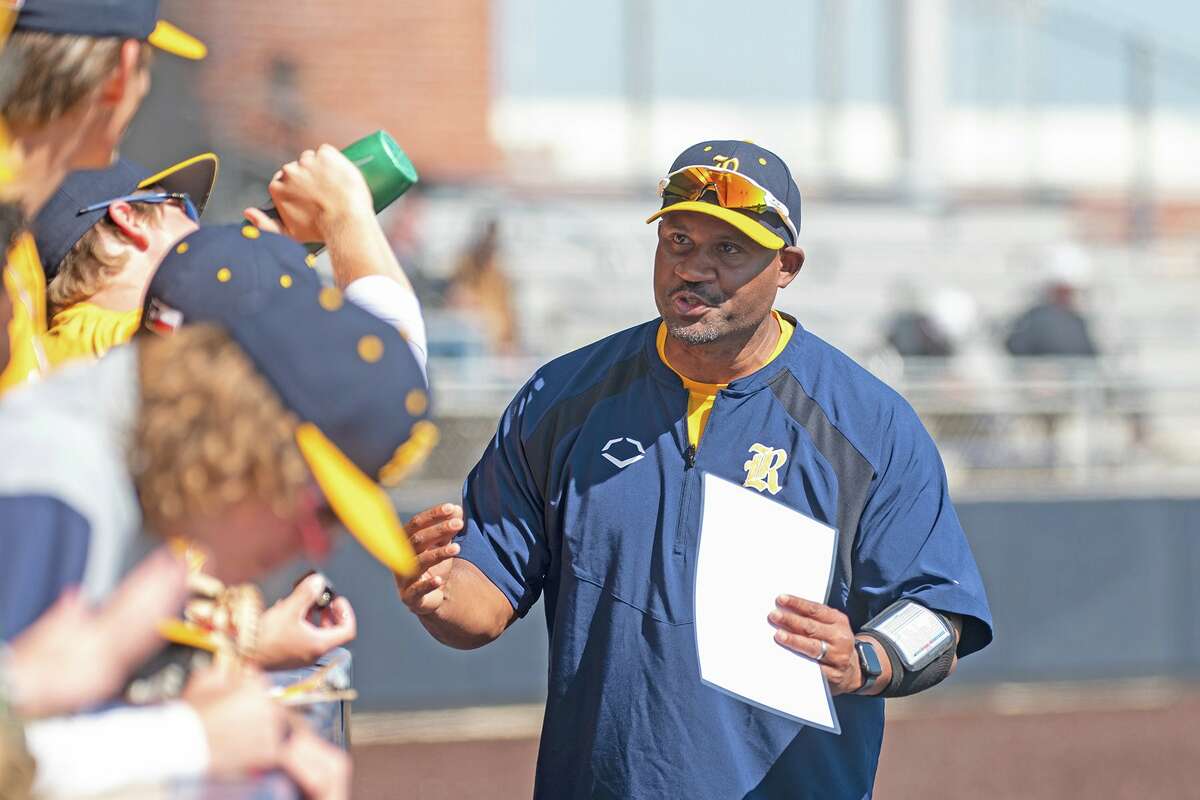 Cypress Ranch Mustangs baseball playing for Micah McAfoose