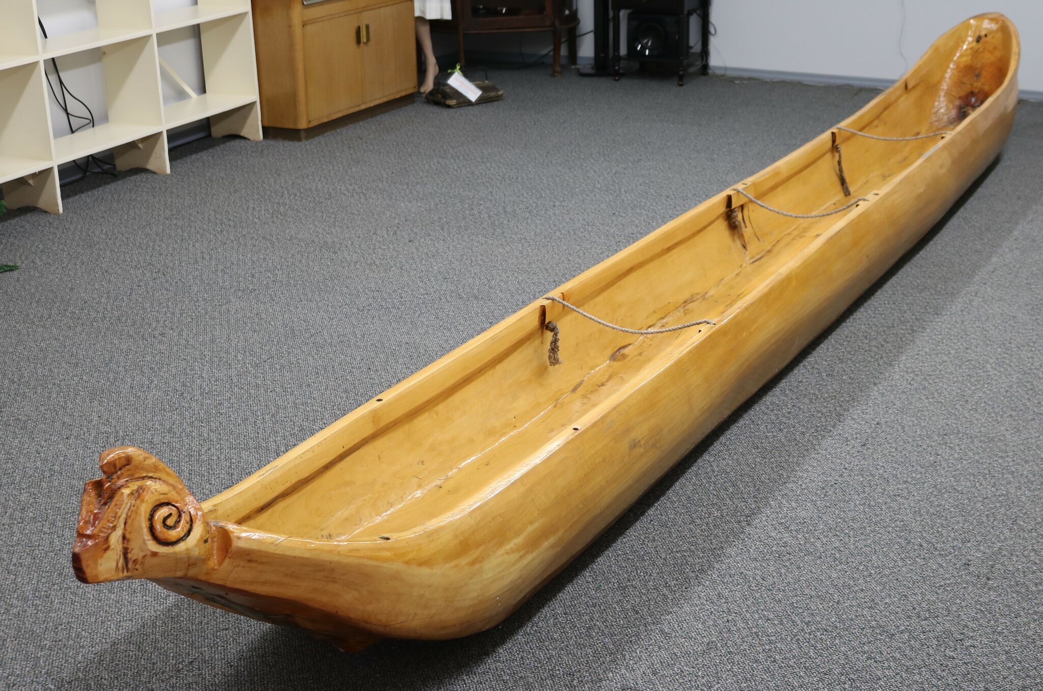 Clark descendant provides canoe for Wood River museum