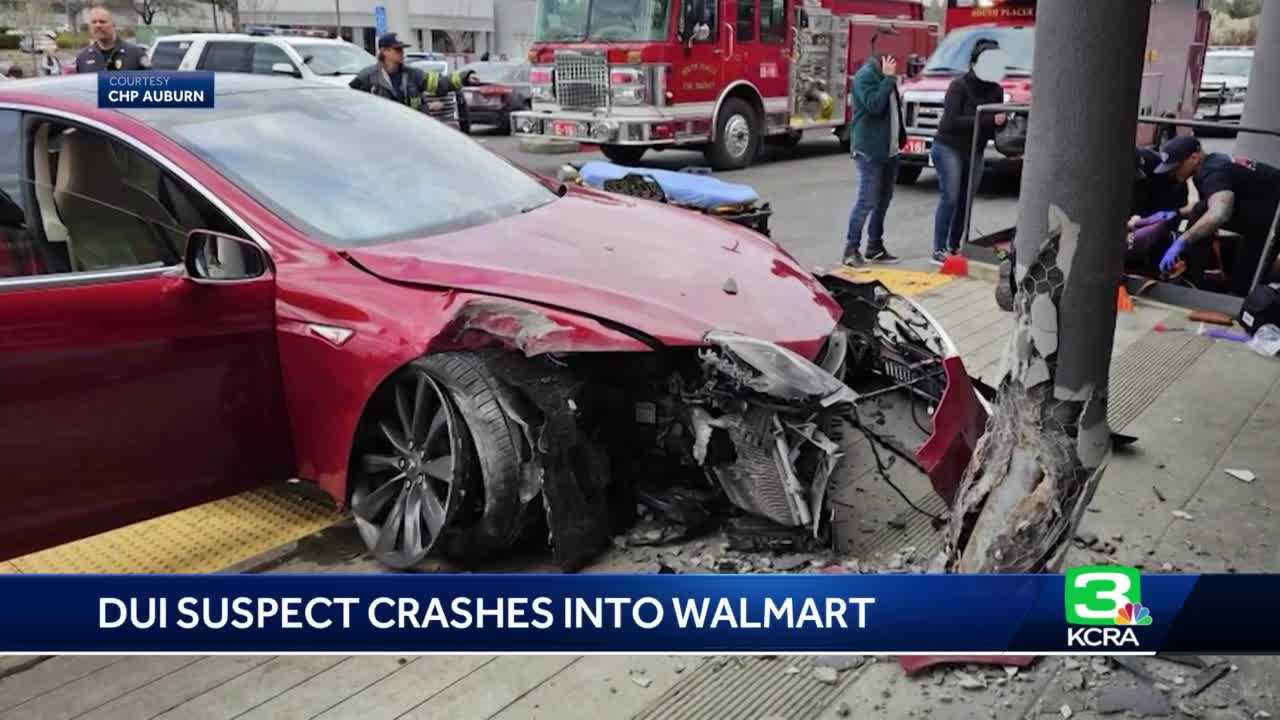 Tesla driver crashes into Girl Scout stand in California, arrested for ...