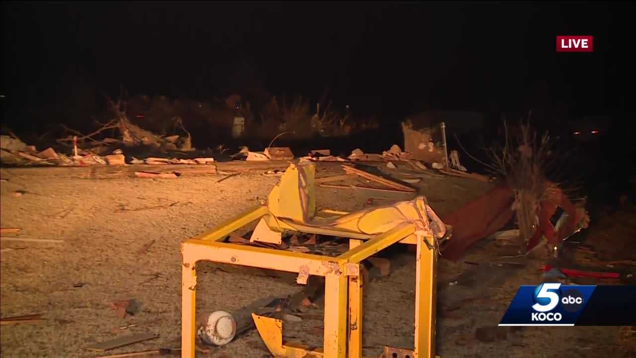 Tornadoes, strong winds cause damage in Oklahoma