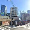 A view of the construction site at 30 Van Ness Ave. in San Francisco. 