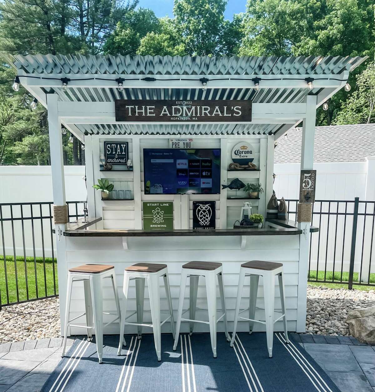 Taverns to Go which creates backyard bars that are delivered and assembled from pressure treated lumber is one of the featured exhibitors at The Montgomery County Spring Home and Outdoor Living Show. 