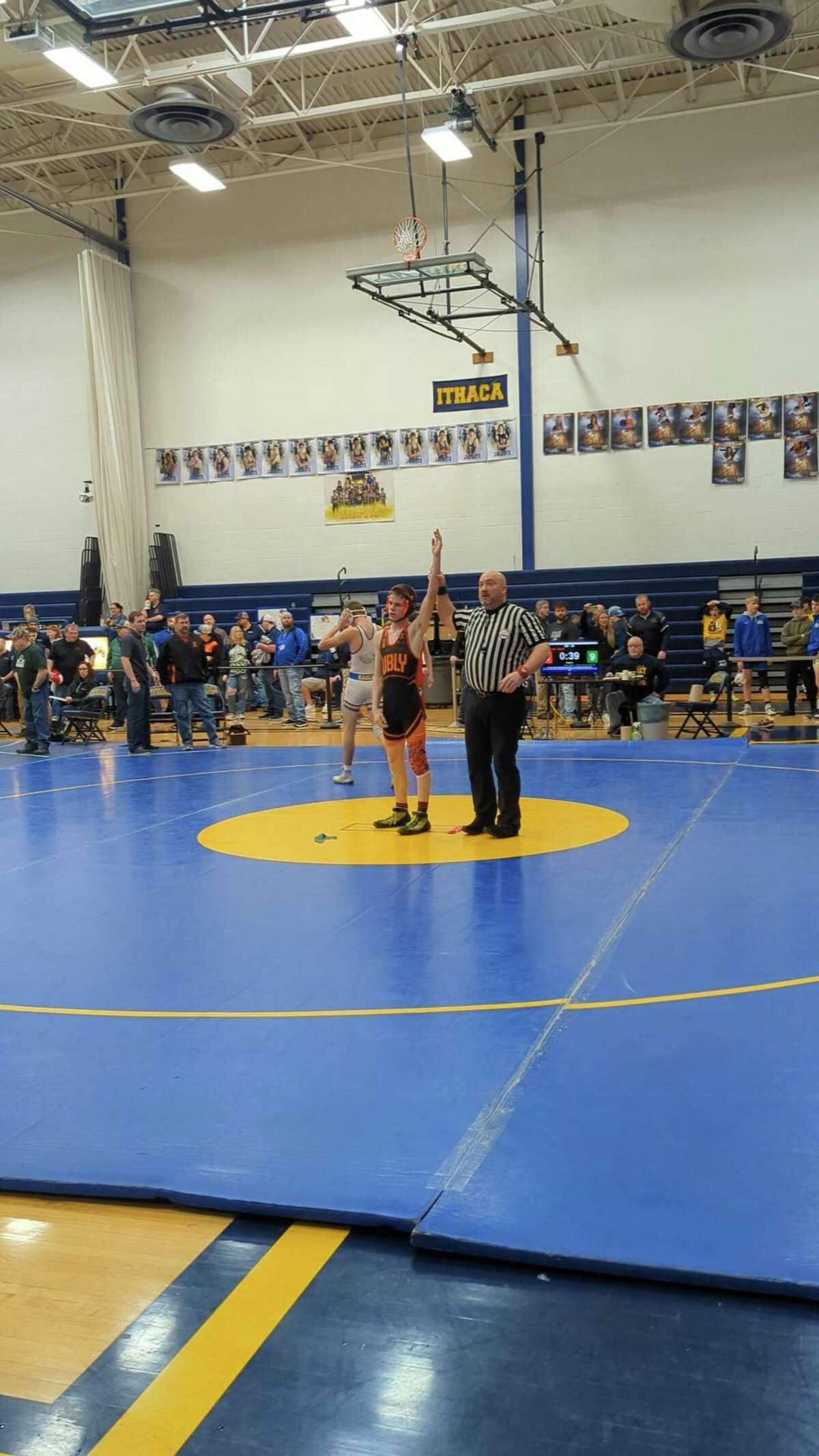 Ubly's Haylee and Chris Arlitt will wrestle at Ford Field March 4