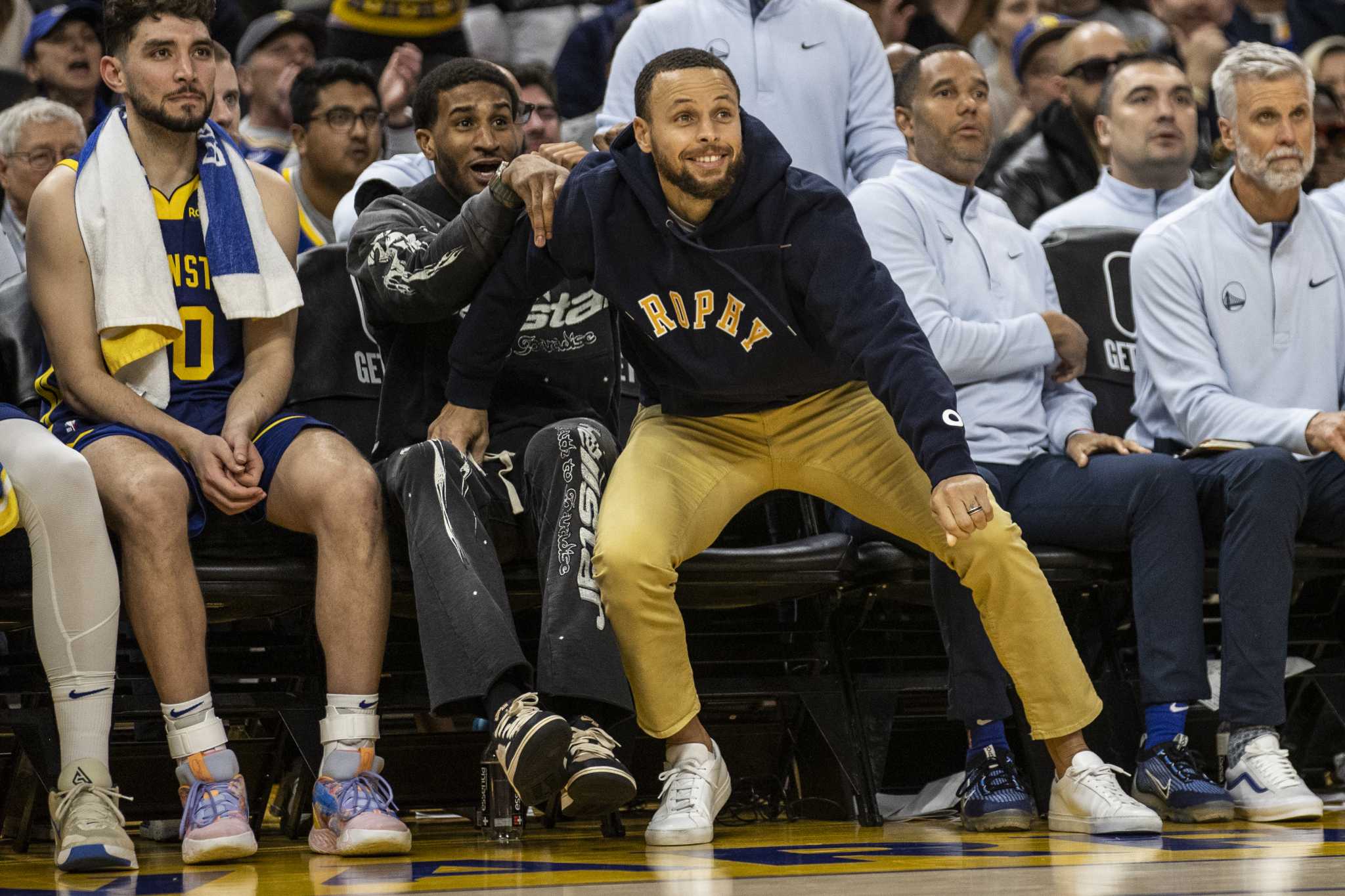 Stephen Curry and the Golden State Warriors were thrilled to meet