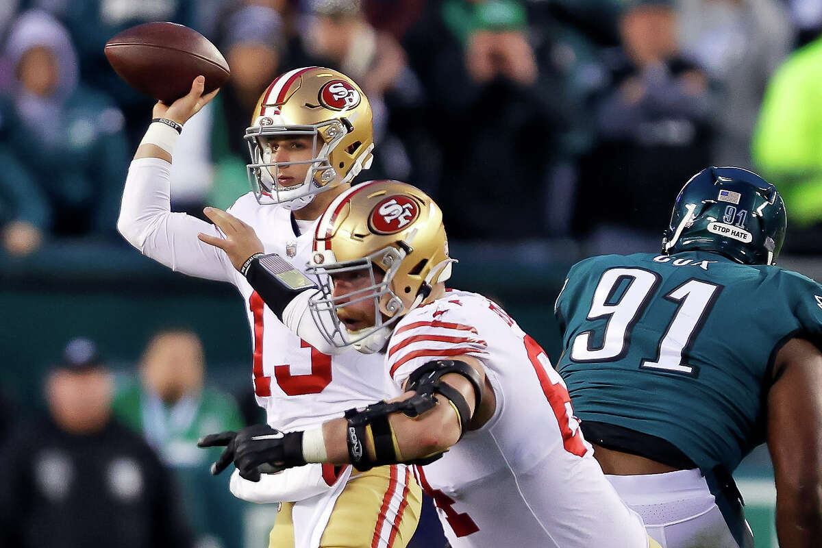 49ers QB Brock Purdy returns to practice for the first time since elbow  surgery