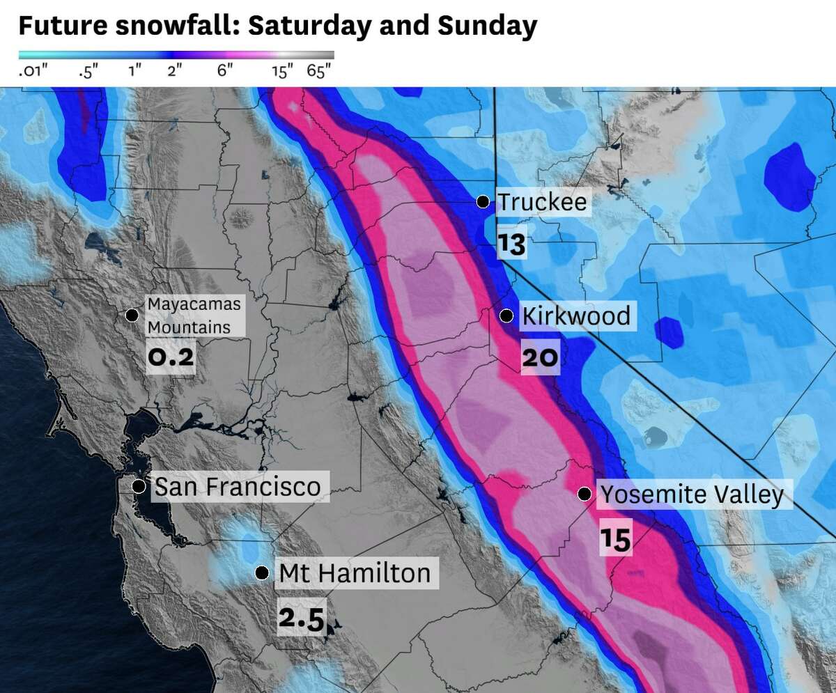 Bay Area gets break from winter storm. Here's when rain, snow return