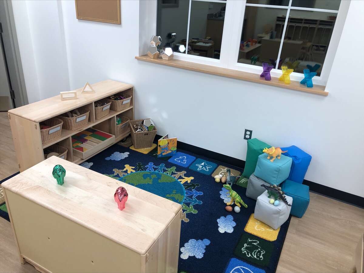 The early childhood education provider Bright Path Kids opened its brand new facility in New Milford's Litchfield Crossings Plaza on Feb. 13. Pictured here is one of the playrooms in the new facility where children can explore and connect with their peers.