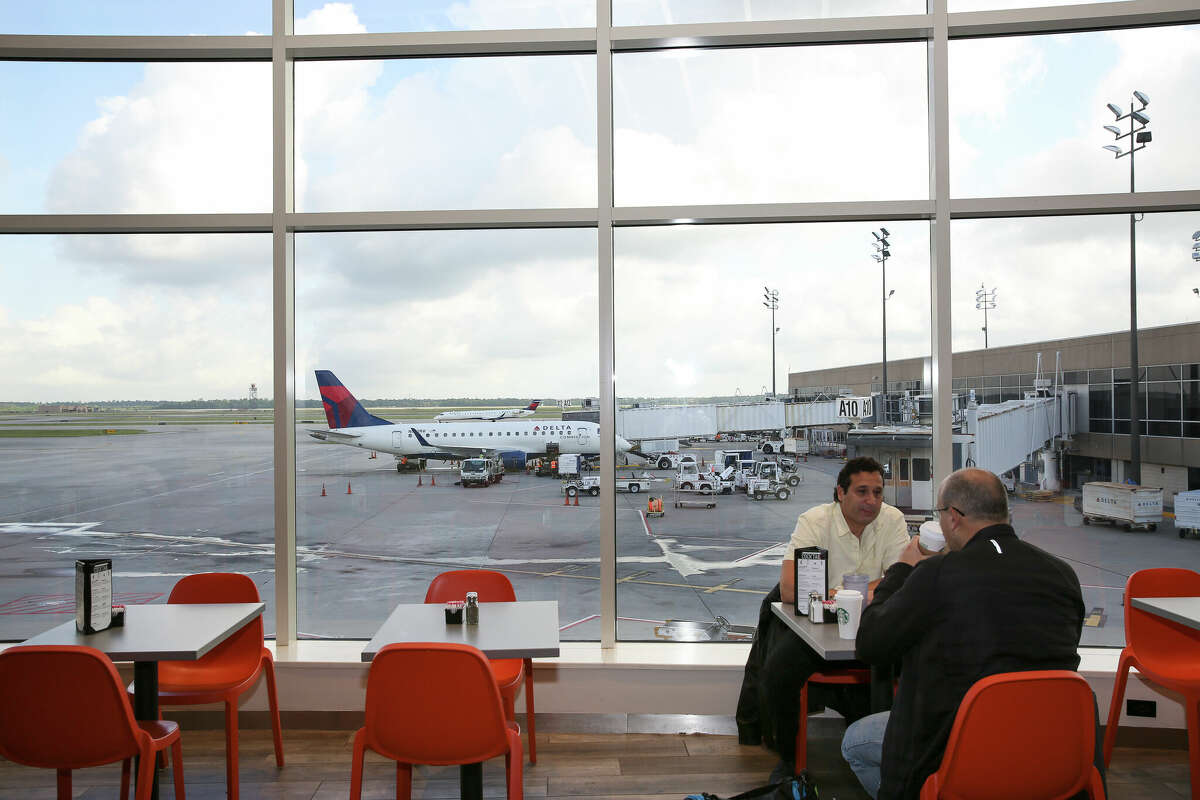 The Breakfast Klub at George Bush Intercontinental Airport's Terminal A North, pictured in 2017. The restaurant has sued a prominent City Hall consultant relating to the contract.
