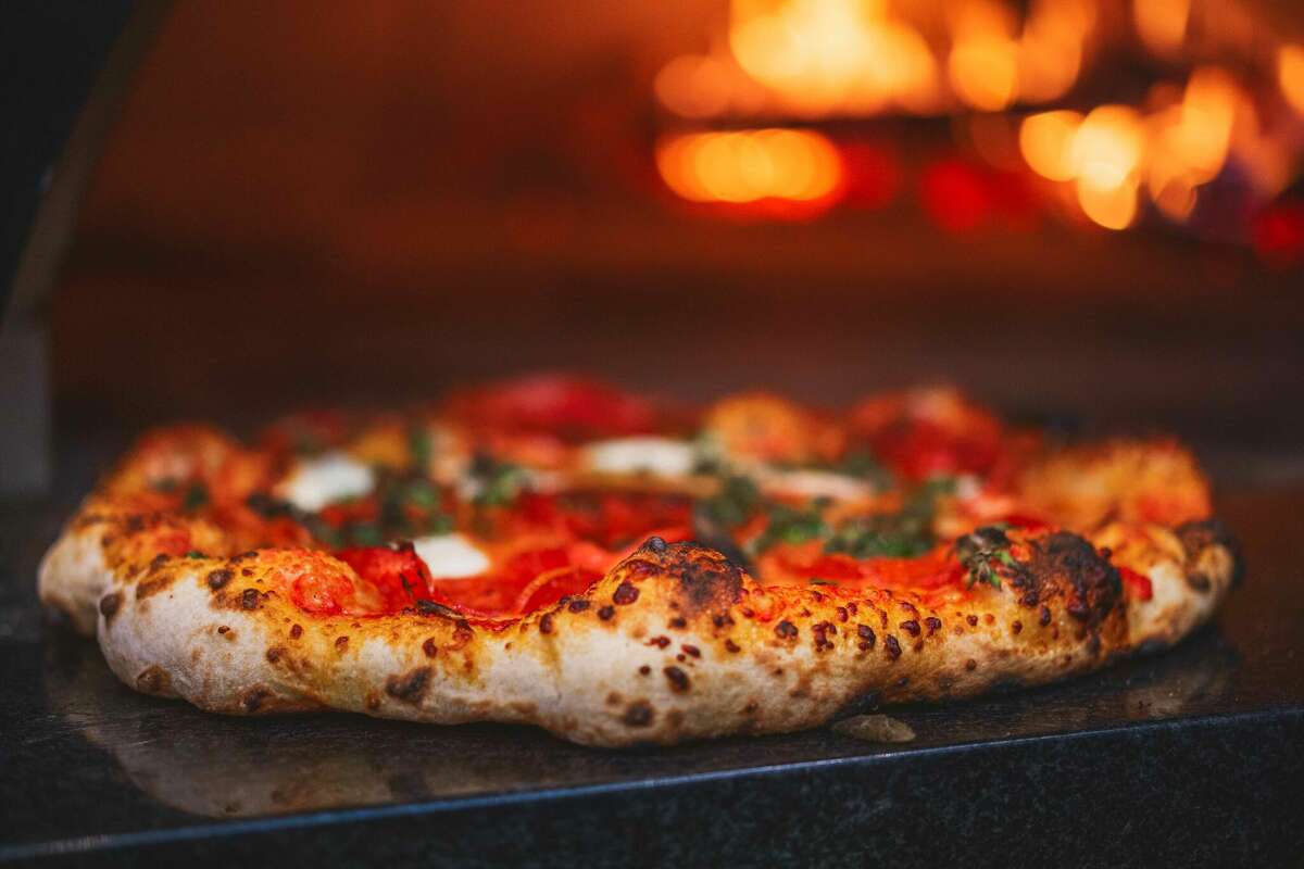 Pizza at Trigo Wood Fired Kitchen in Willimantic.