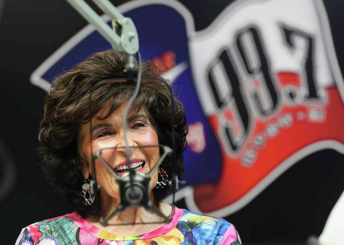 K-Star Radio DJ Mary McCoy, 85, works alongside her radio partner, Larry Galla, Wednesday, March 1, 2023, in Montgomery. McCoy qualified for a Guinness World Record as the longest tenured female on air after eclipsing 71 years on the airwaves.