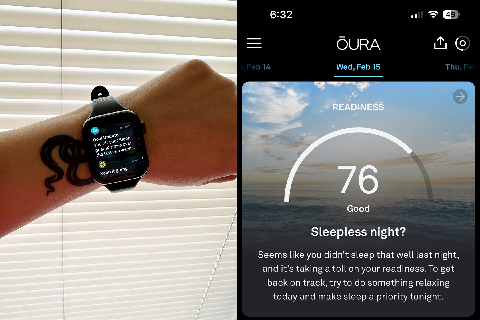 Oura Ring vs Apple Watch Review 2024: I Tested Both So You Don't Have To