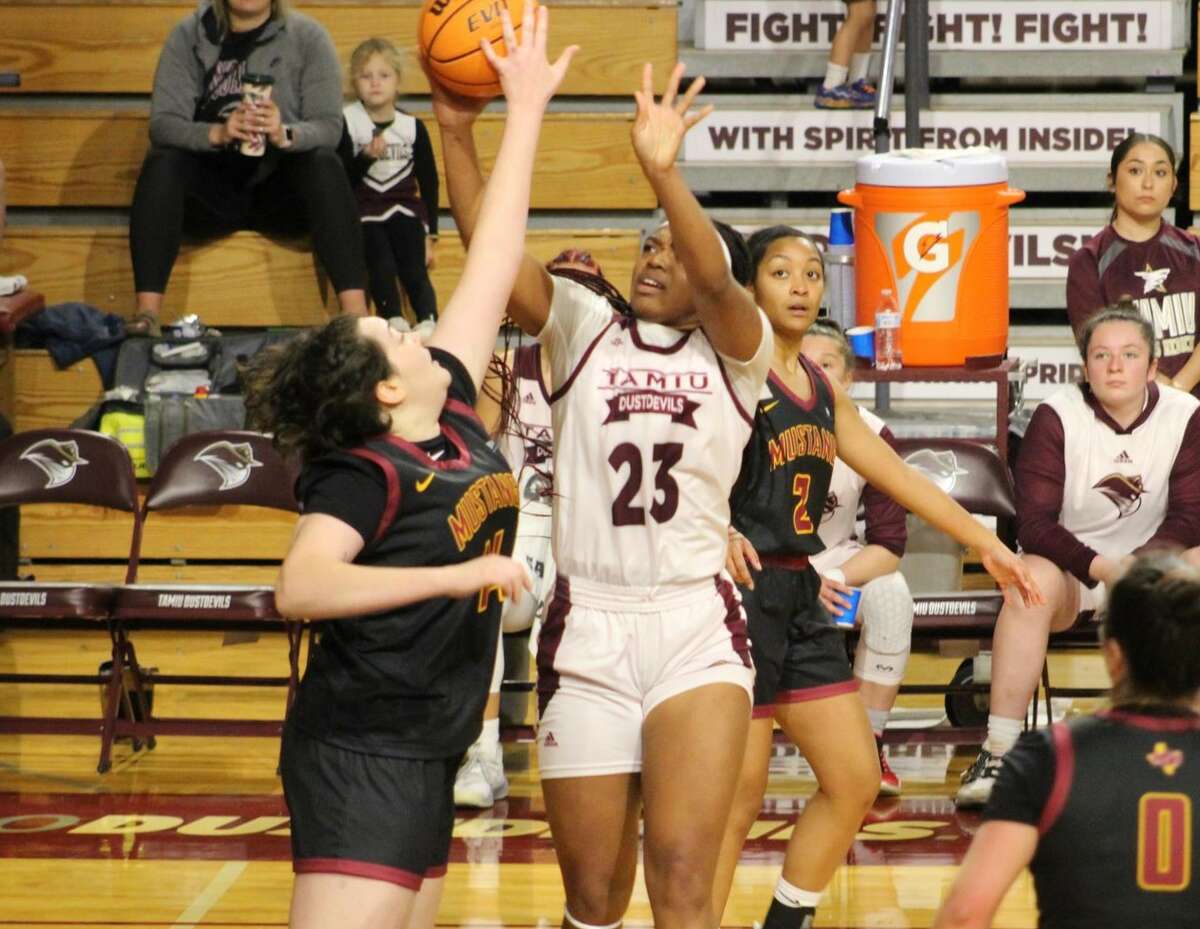 TAMIU forward Rai Brown was named first-team All-Lone Star Conference for the second straight season.