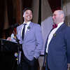 Mike Isko, right, and his mentee, Trey, speak at the Big Brothers Big Sisters of Connecticut's gala on Feb. 25 at the The Society Room of Hartford. Isko was recently named the Big Brother of the year by the organization. 