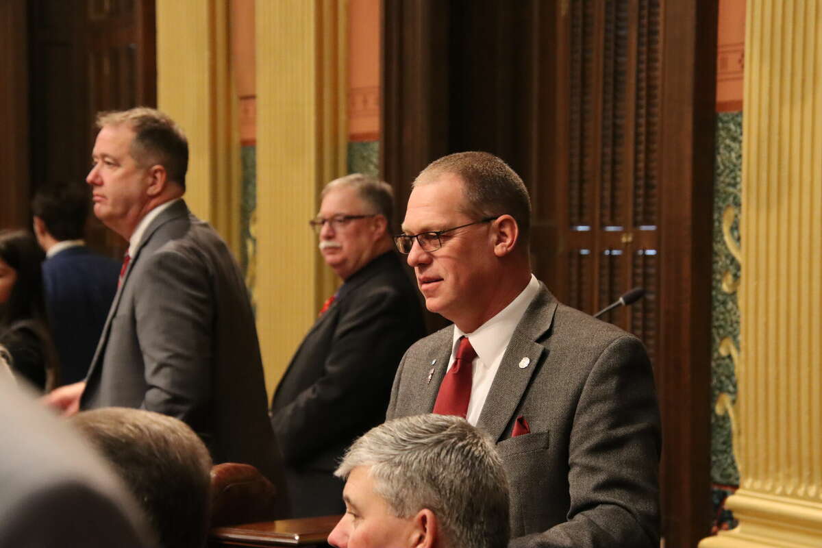 State Rep. Greg Alexander is happy that HB 4001 passed without the extra provisions so that Michigan residents and businesses will now receive year after year tax rollbacks. (file photo)