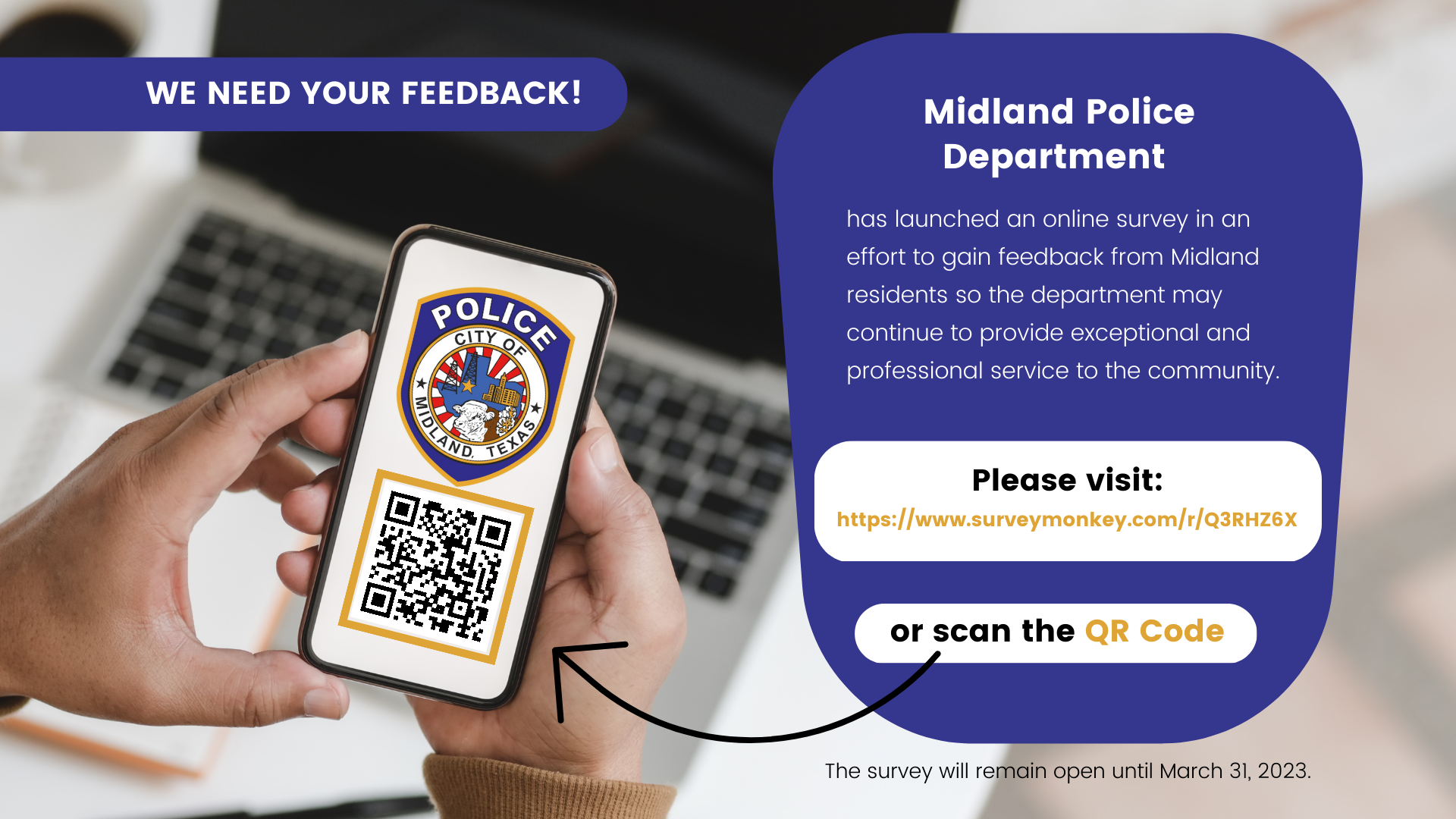 City of Midland: Midland Police Department offers survey about service