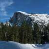 半圆顶，优胜美地国家公园，加利福尼亚州，2023年3月2日，星期四。