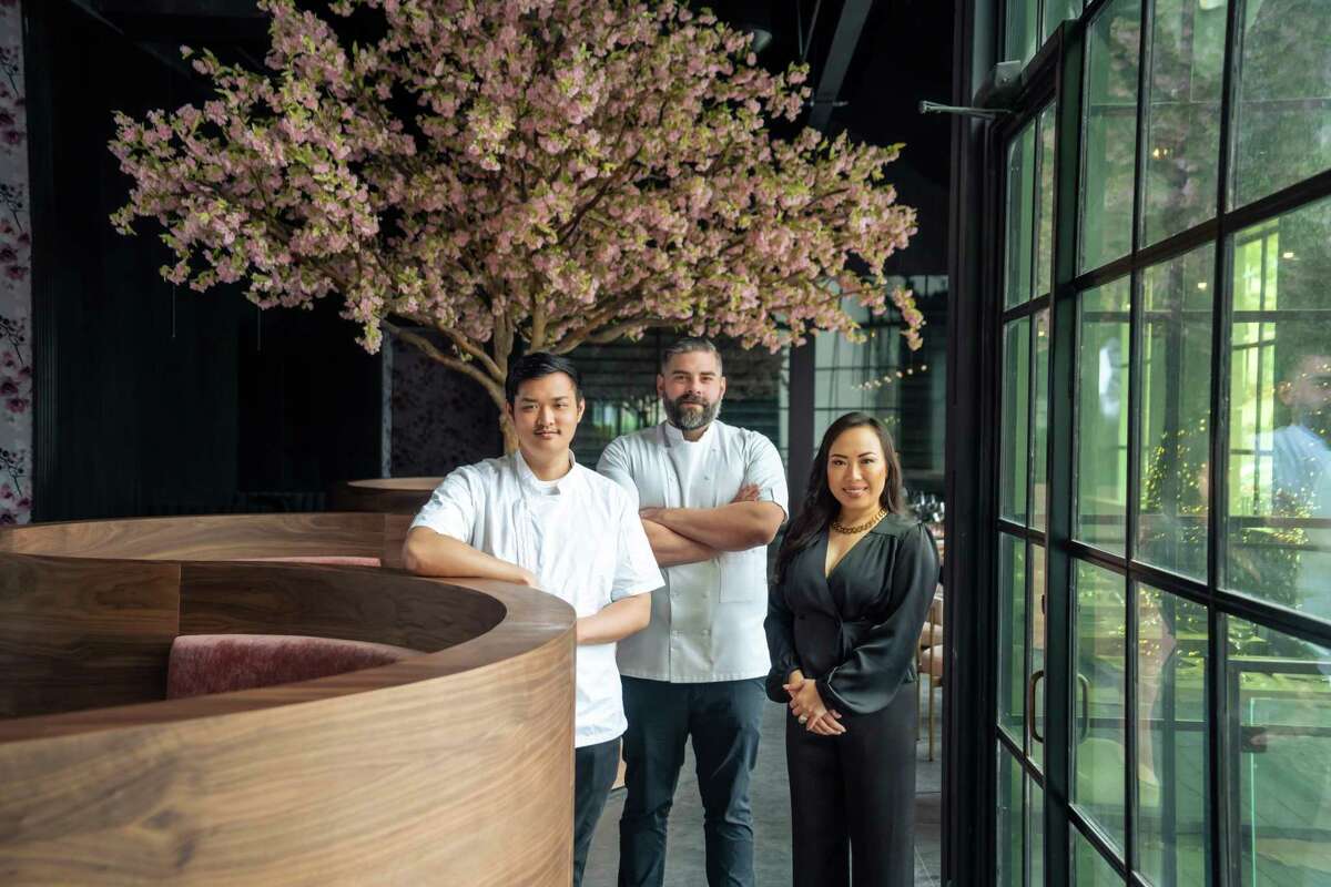 Sous chef Dung Nguyen, executive chef E.J. Miller, and general manager Patty Burbach are the team at Muse, the new restaurant opening in spring at the former Emmaline space, 3210 W. Dallas.