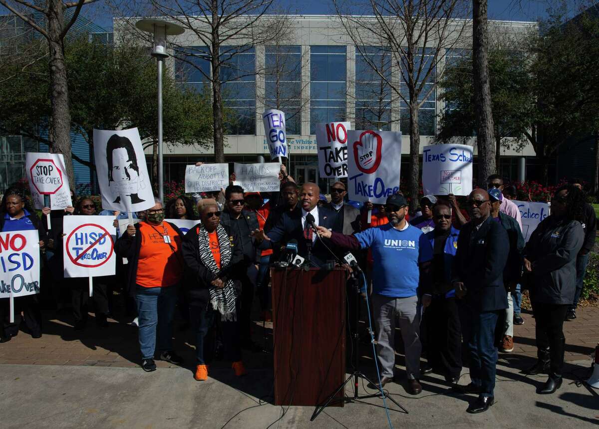 Houston Leaders Protest Possible HISD State Takeover Of District