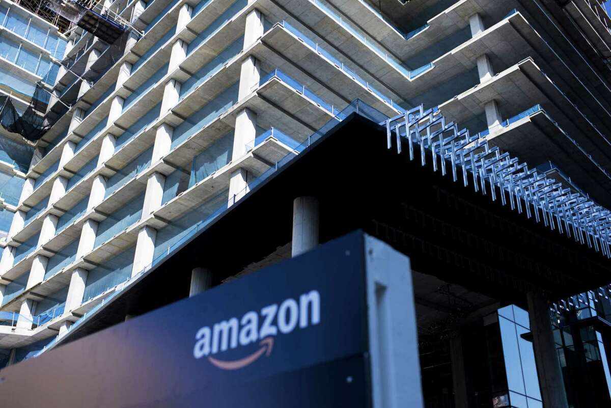 Amazon's HQ2 development in 2021.