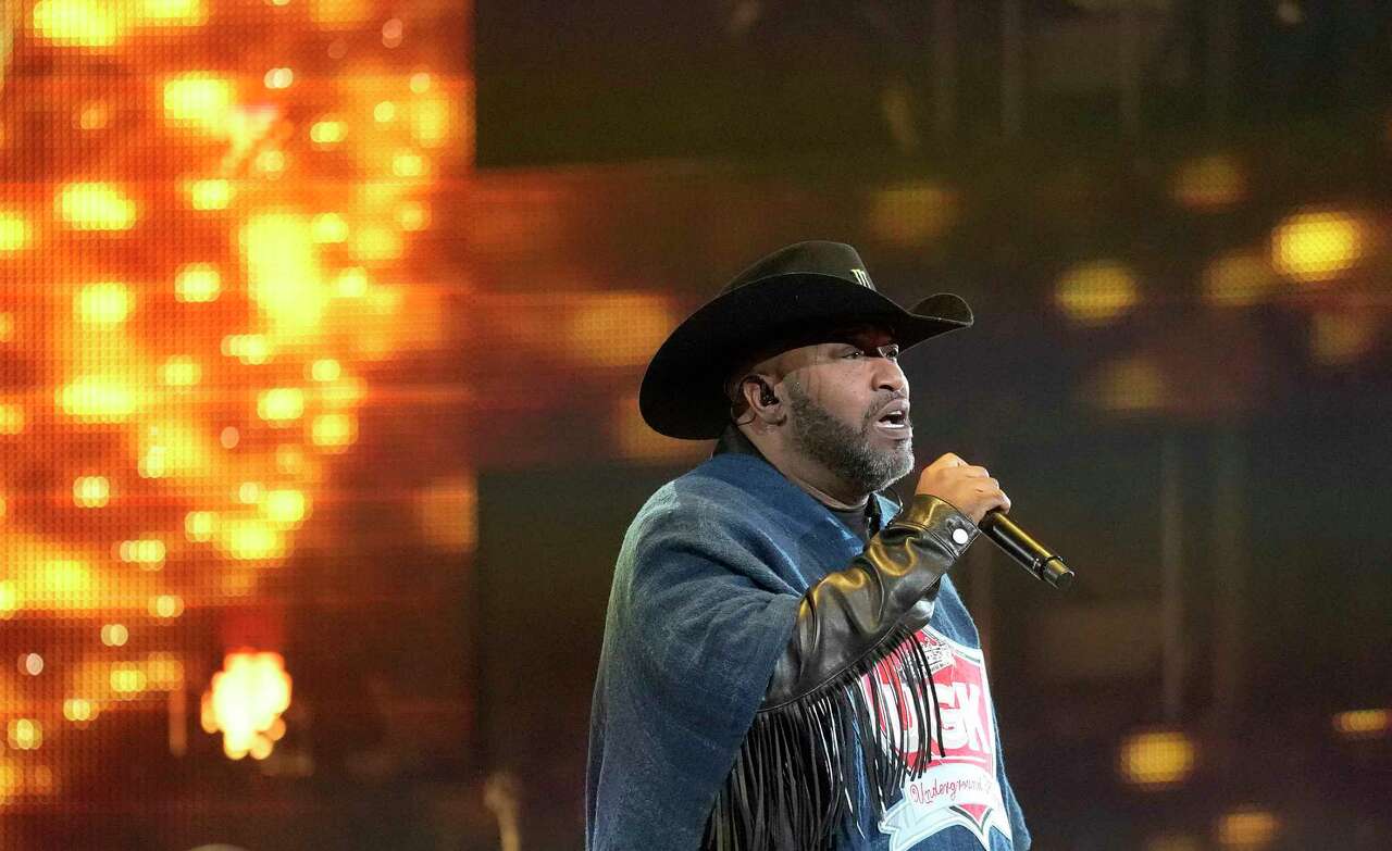 Bun B performs during his Southern Takeover concert at the Rodeo Houston's Livestock Show and Rodeo at NRG Stadium on Friday, March 3, 2023 in Houston.