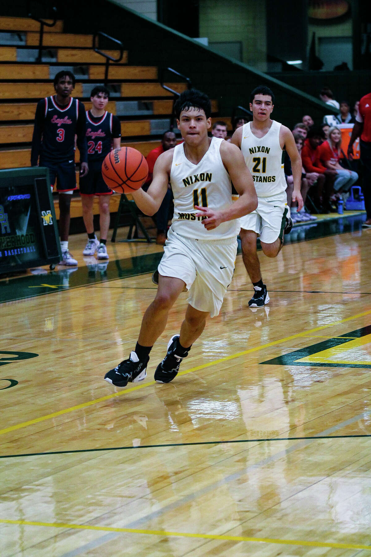 Nixon's Jose Escobar was named District 30-5A's Sixth Man of the Year.