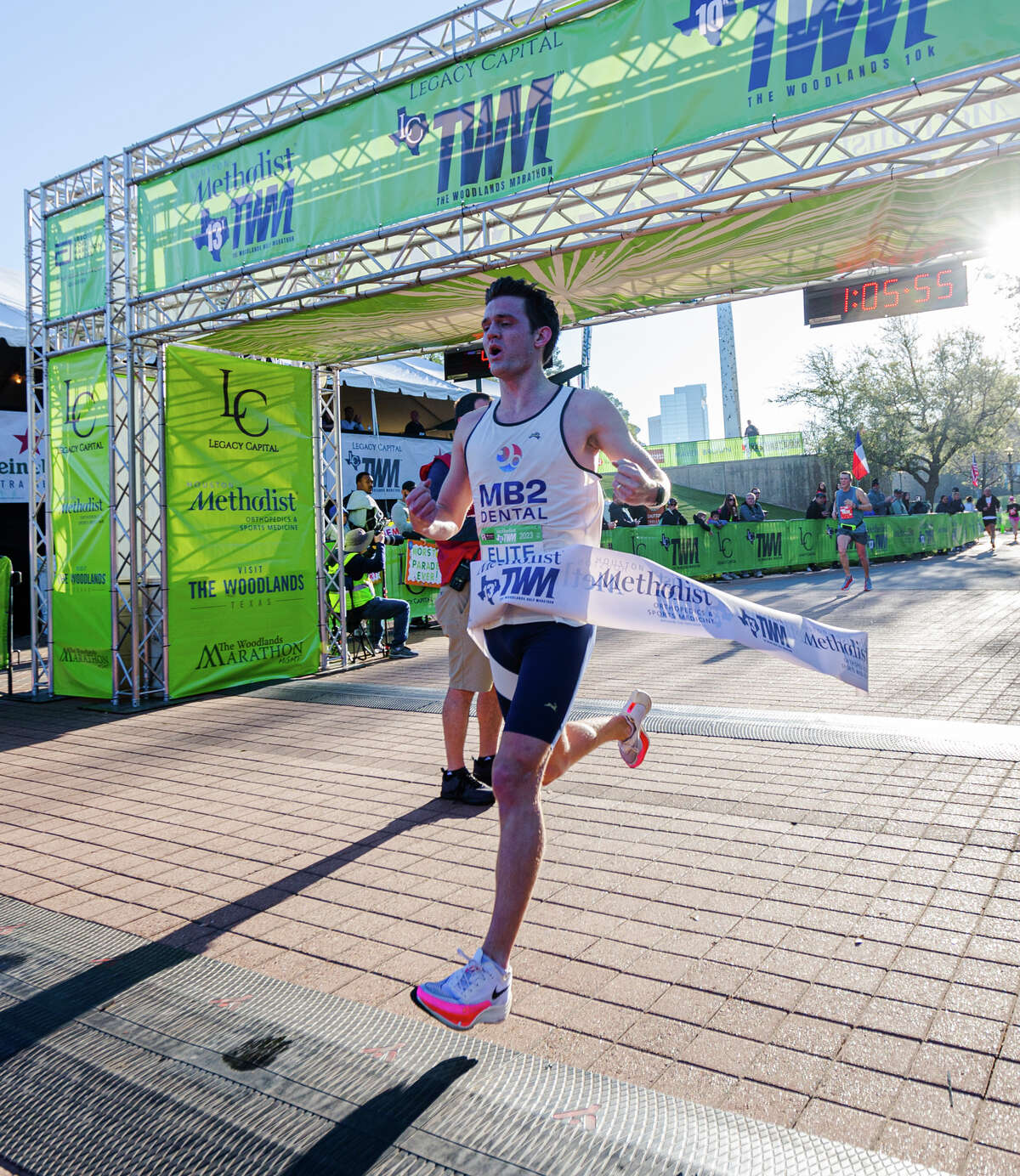 Hiley, Zuñiga take home championships at The Woodlands Marathon