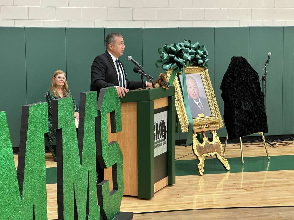 United ISD honored former board member Ricardo Molina, who passed away back in December, on Friday.