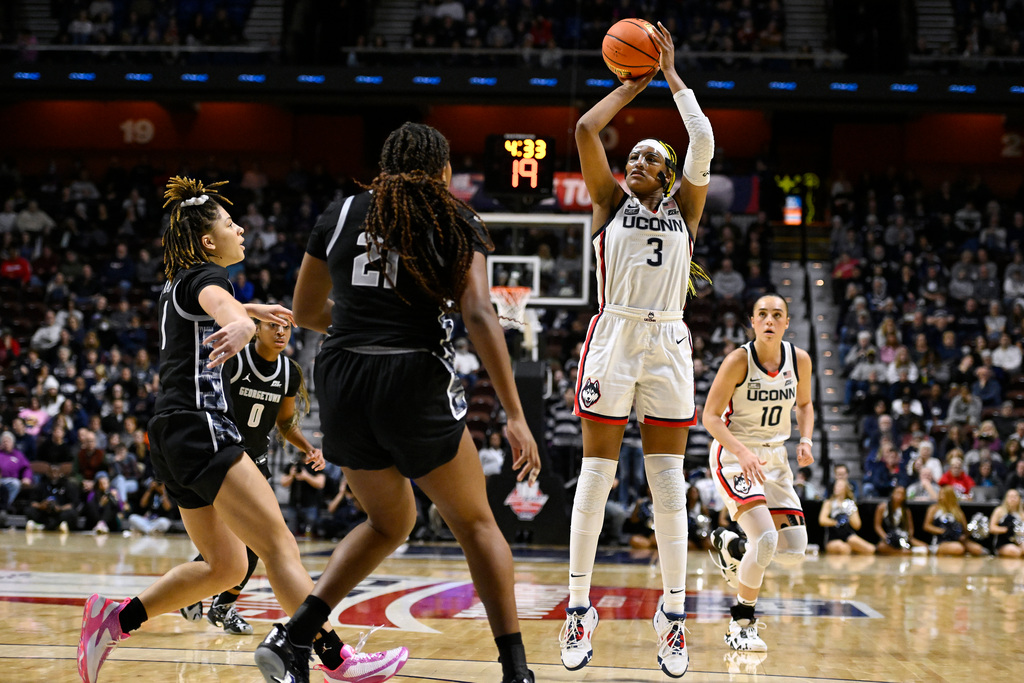 No. 2 UConn Women’s Basketball Vs No. 3 Ohio State In NCAA Sweet 16 ...