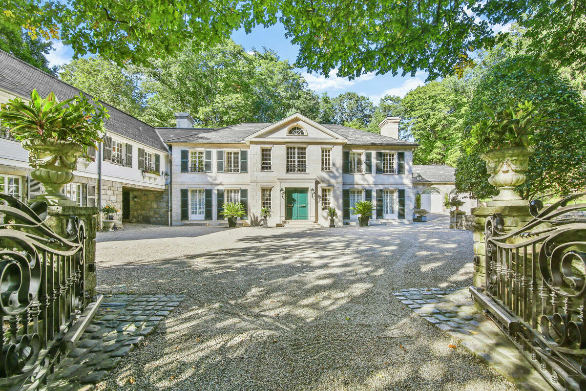 Stamford home inspired by French chateau listed for nearly $7.5M