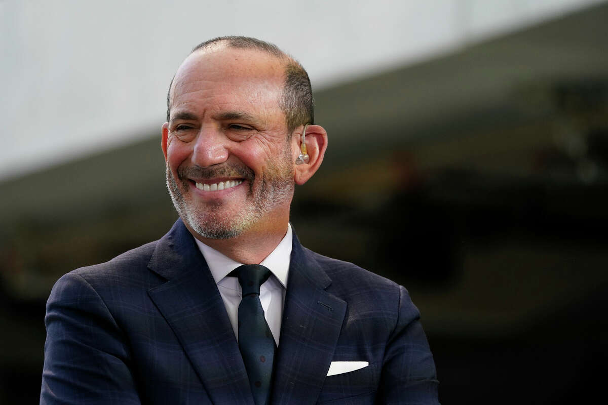 MLS Commissioner Don Garber was at St. Louis City SC's inaugural home game at brand-new CityPark near St. Louis Union Station.
