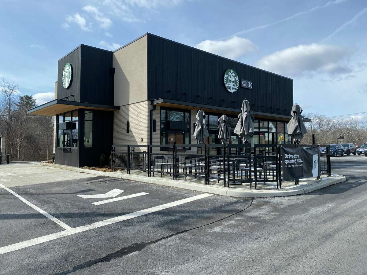 The new Starbucks drive-thru shop in Torrington is located on 1166 E Main St.