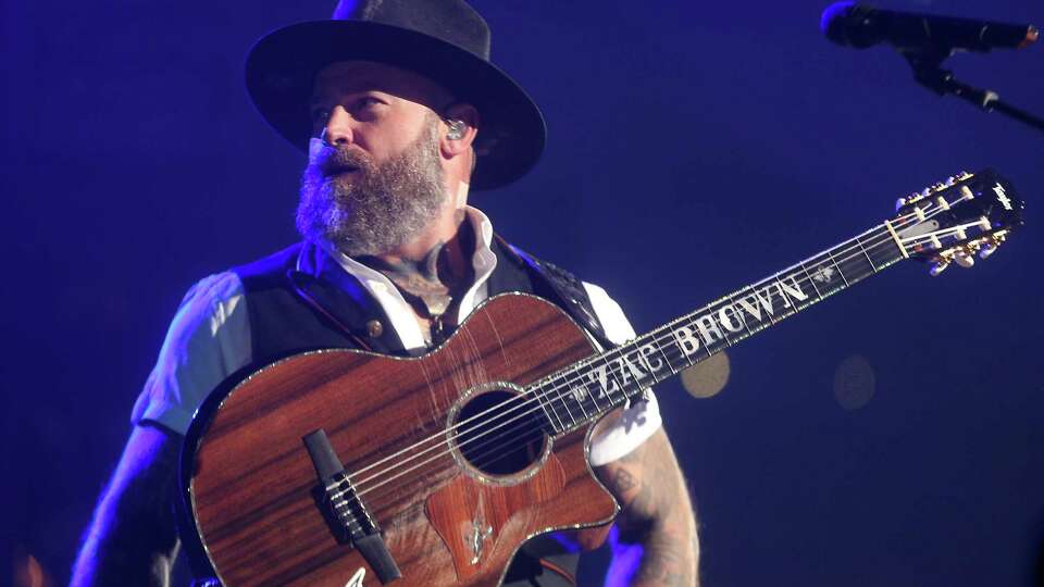 Zac Brown performs during Rodeo Houston on Sunday, March 5, 2023, in Houston.