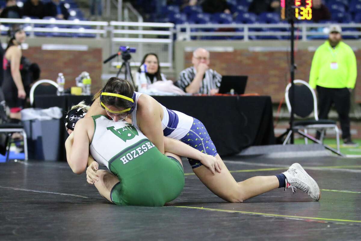 Bad Axe's Jolie Brown placed fifth in the 130 lbs. weight class at state finals at Ford Field.