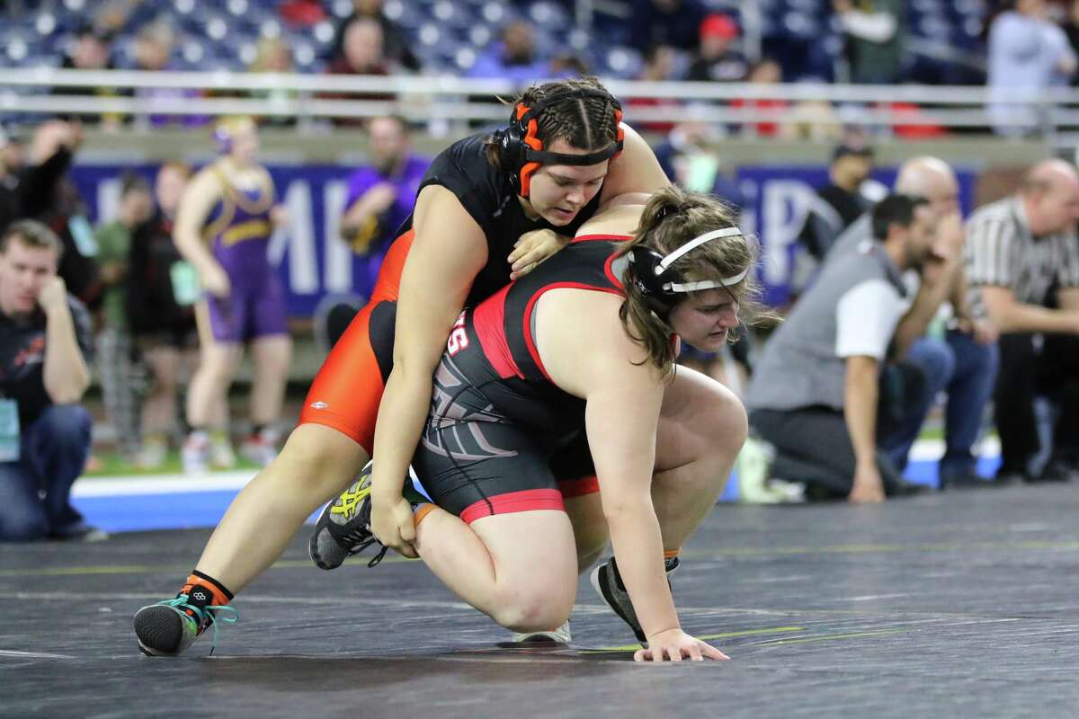 Ubly's Haylee Arlitt placed fifth in the 190 lbs. weight class at state finals at Ford Field.
