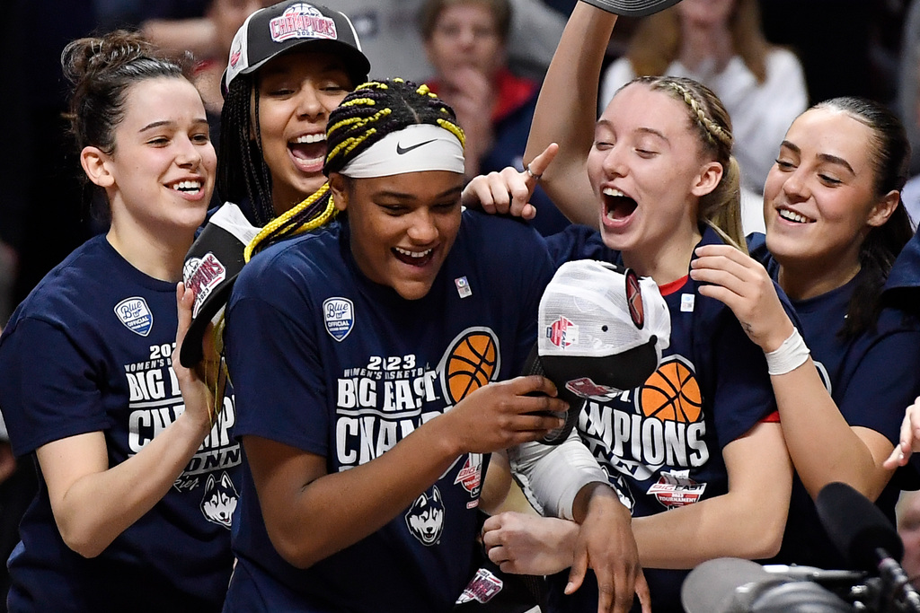 Aaliyah Edwards played like an All-American as UConn women’s basketball team won the Big East Tournament: ‘Superstar’