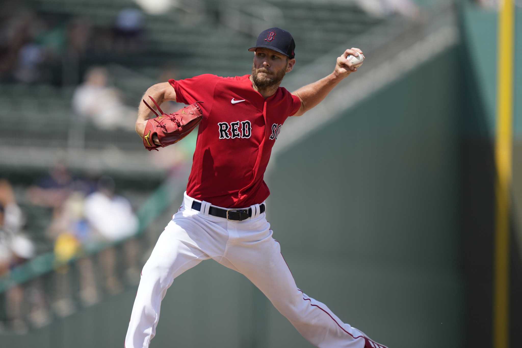 Boston Red Sox pitcher Chris Sale pitches 2 scoreless innings in rehab  start vs. Syracuse Mets 