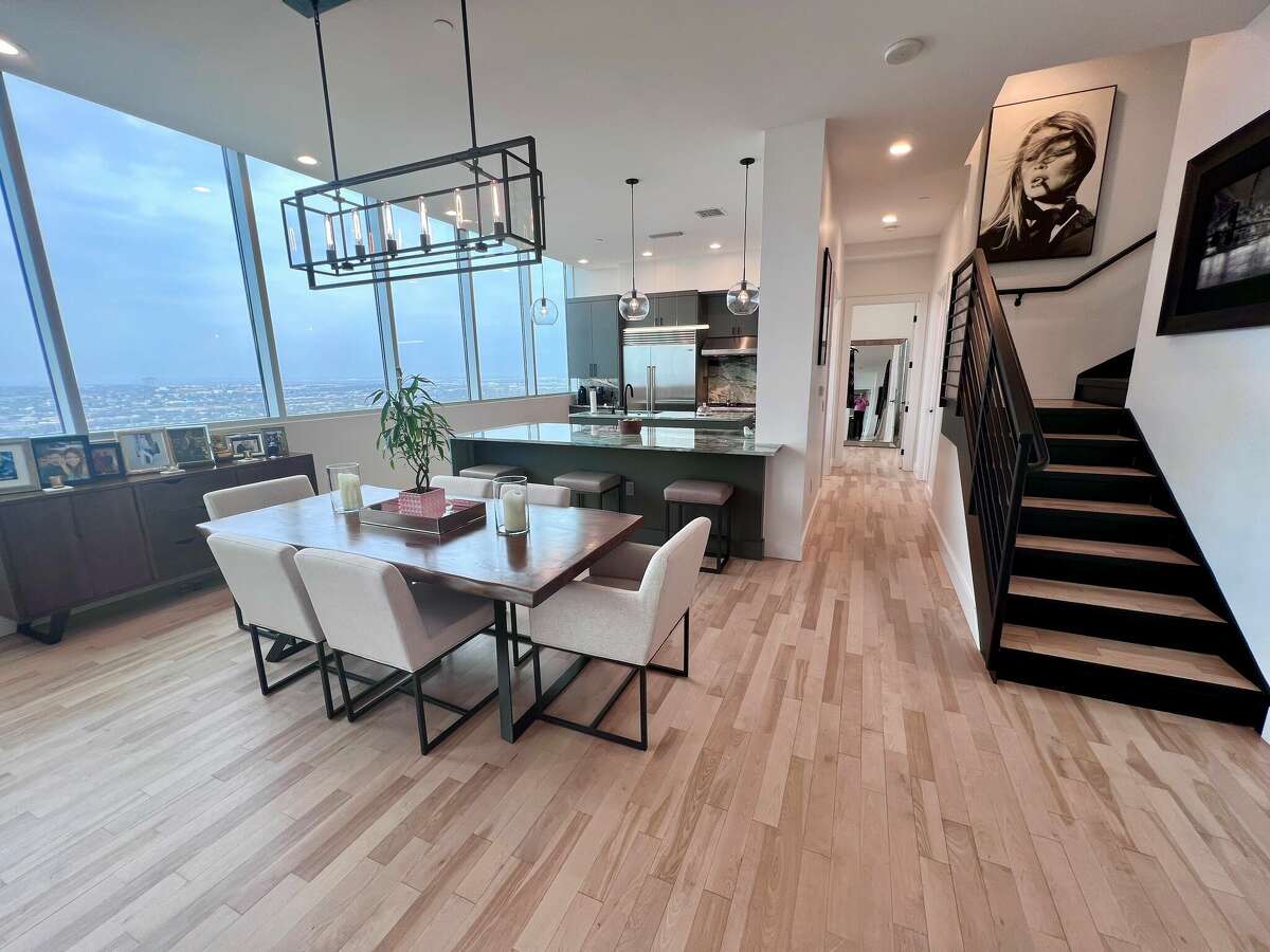 Image showcasing Two-story downtown San Antonio penthouse undergoes $450K redo