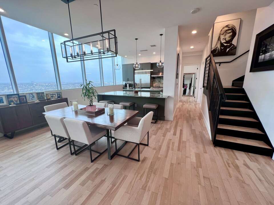 Image showcasing Two-story downtown San Antonio penthouse undergoes $450K redo