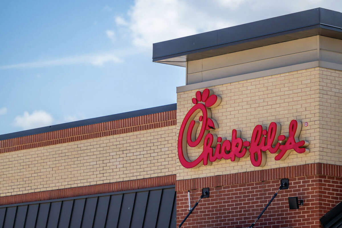 A Chick-fil-A restaurant is seen on July 05, 2022 in Houston, Texas. 