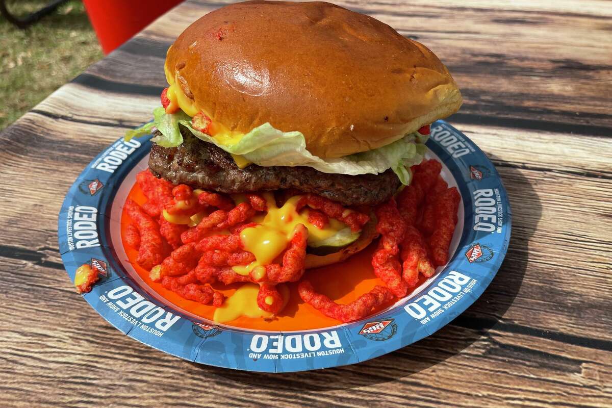 Hot Cheeto burger at Biggy's II