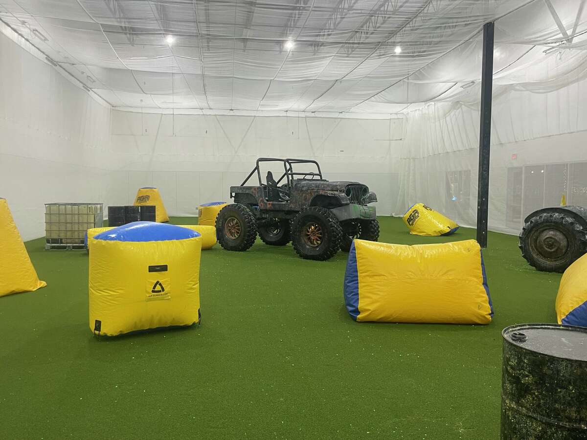 AGR Sports Adventure Park features an indoor paintball arena.