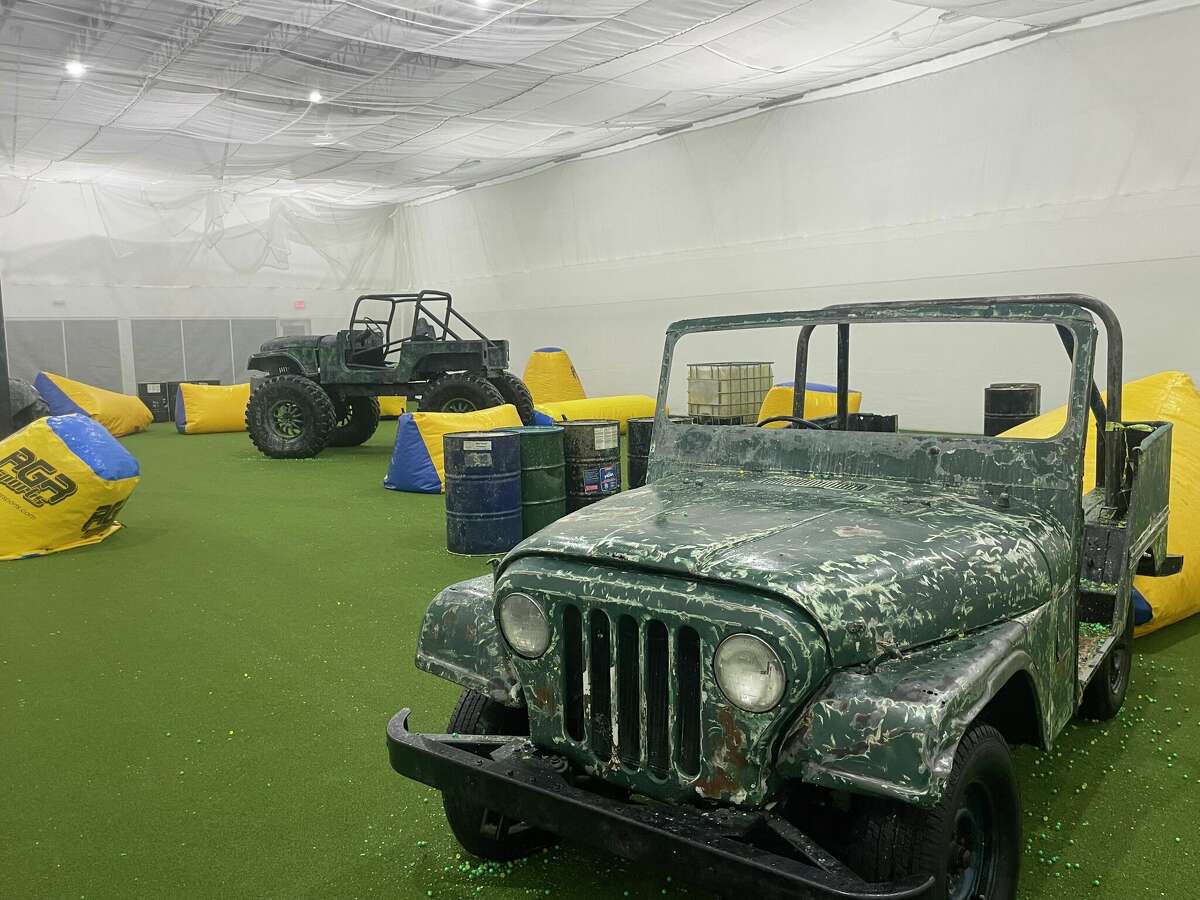 AGR Sports Adventure Park features an indoor paintball arena.