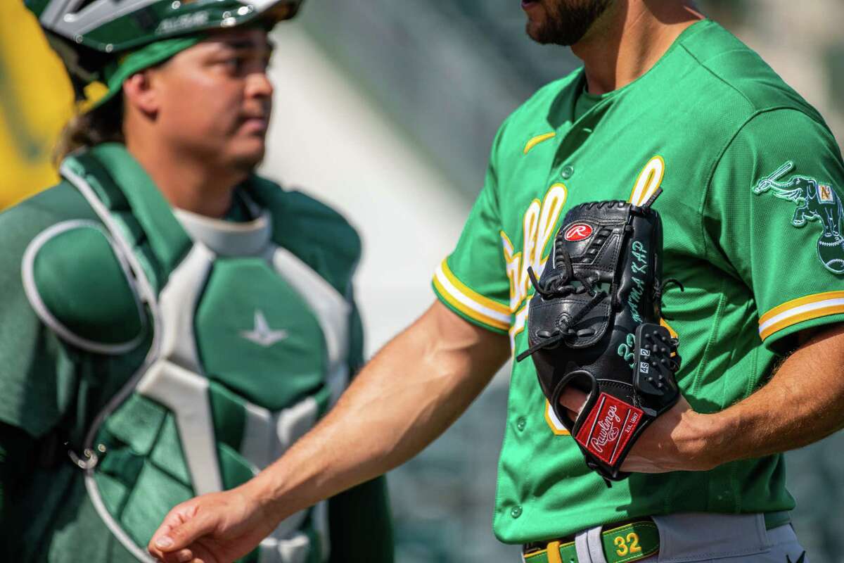 Working with catcher Yohel Pozo, James Kaprielian threw three simulated innings Tuesday, about 45 pitches, and reached 95 mph on his fastball. 