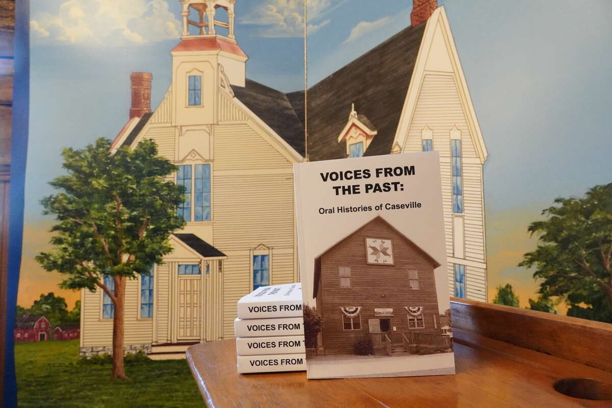 The Caseville Historical Society's new book, "Voices from the Past: Oral History of Caseville" is now available for purchase from the Casevlle Museum for $20.