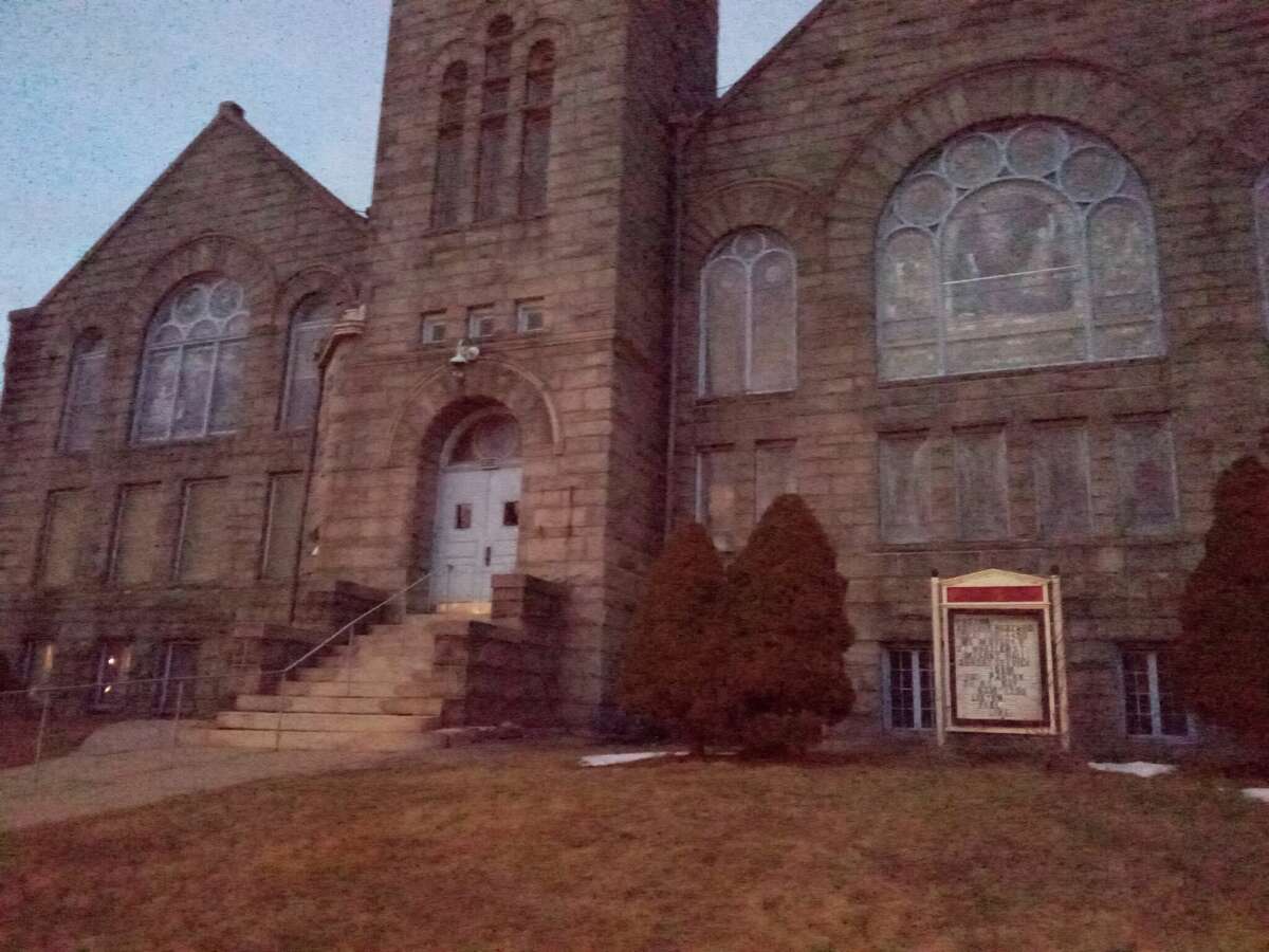 The Winsted United Methodist Church, whose congregation merged with the Pleasant Valley United Methodist Church in December, is for sale. Winsted resident John Noone is one of the interested buyers, and hopes to turn the church into a theater and music hall. 