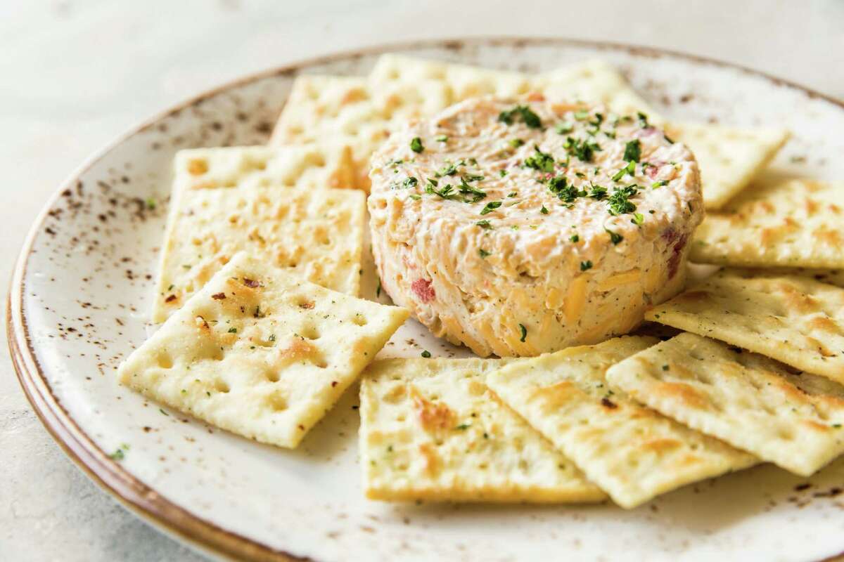 Tangy Pimento Cheese dip served at State Fare restaurant, Houston.