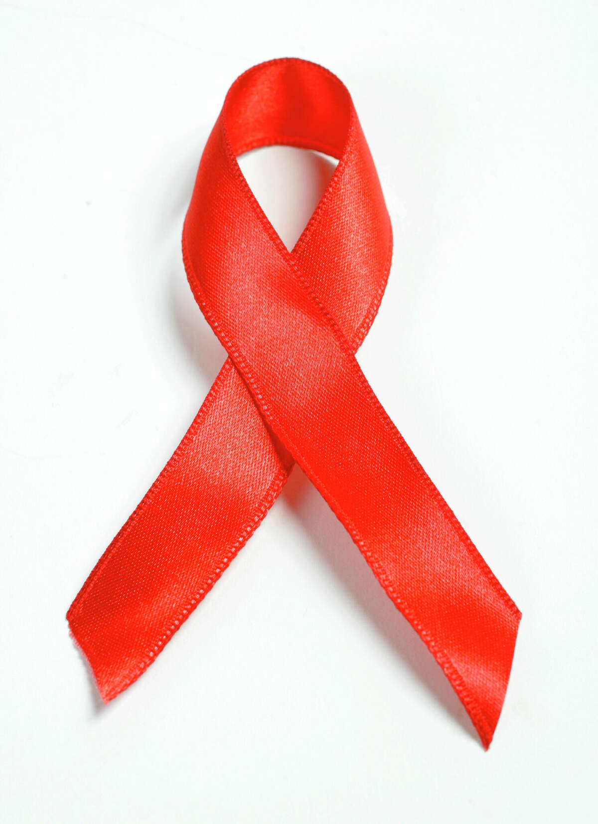 The red AIDS ribbon